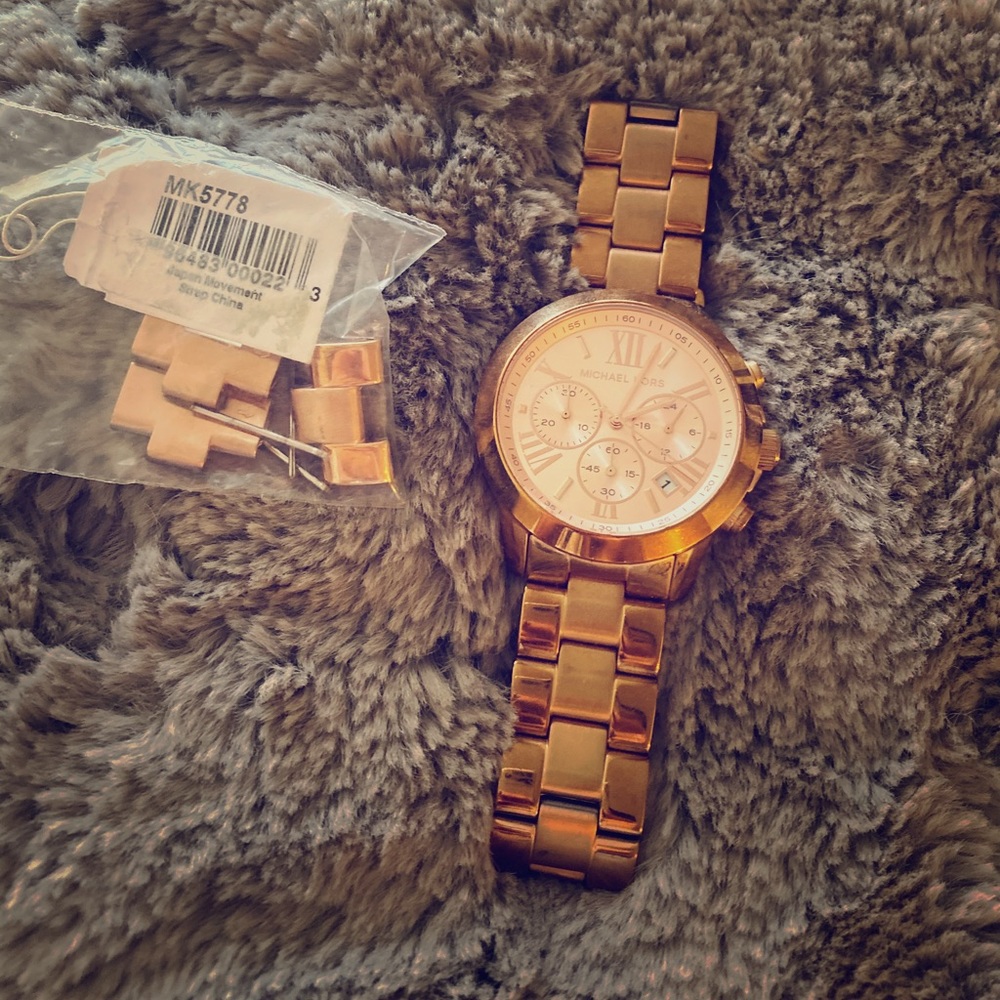 Rose Gold Michael Kors Watch